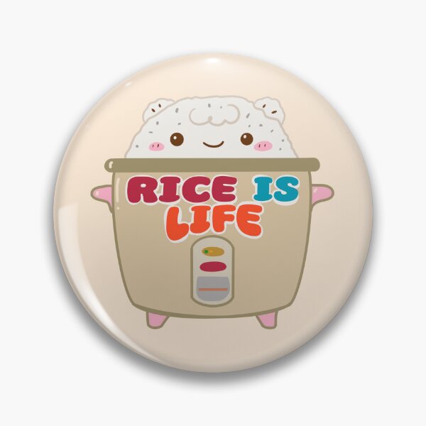 Item preview, RICE COOKER RICE IS LIFE KAWAII designed and sold by aydapadi.