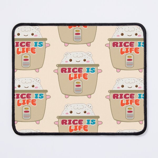 Item preview, RICE COOKER RICE IS LIFE KAWAII designed and sold by aydapadi.