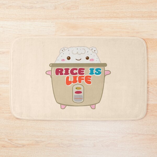 Item preview, RICE COOKER RICE IS LIFE KAWAII designed and sold by aydapadi.