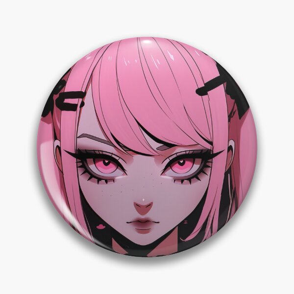 Item preview, Cute Pink Pigtails Kitty Anime Girl designed and sold by bubblegoth.