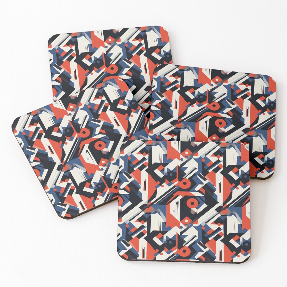 Item preview, Coasters (Set of 4) designed and sold by ARTificial42.