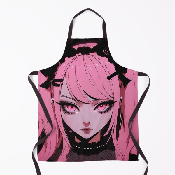 Item preview, Cute Pink Pigtails Kitty Anime Girl designed and sold by bubblegoth.