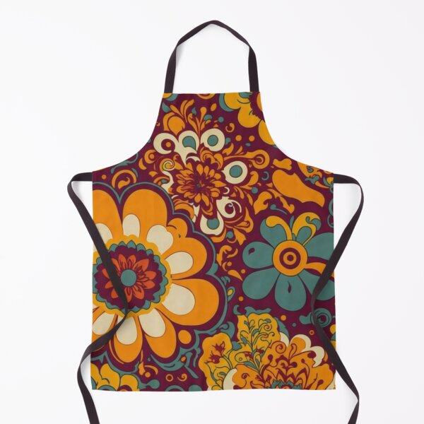 Item preview, Flower Power Colourful Flower Pattern designed and sold by druidwolfart.