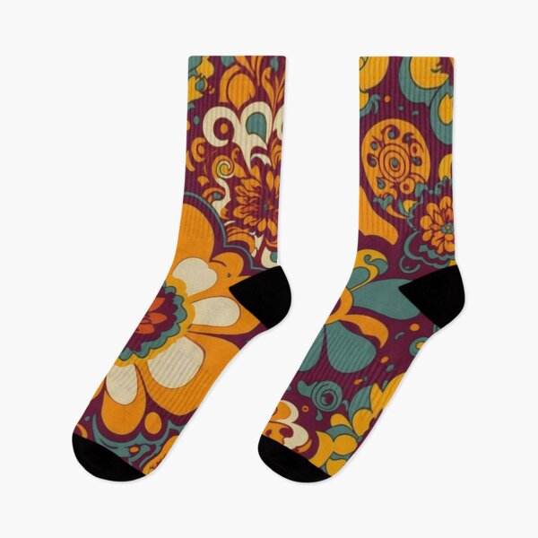 Item preview, Flower Power Colourful Flower Pattern designed and sold by druidwolfart.