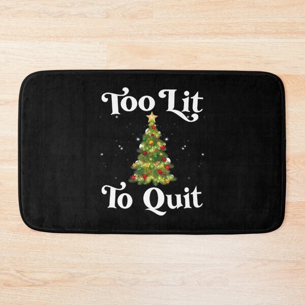Item preview, Too Lit to Quit Funny Drinking Humor Christmas Tree Lights designed and sold by SiennaBeatty.