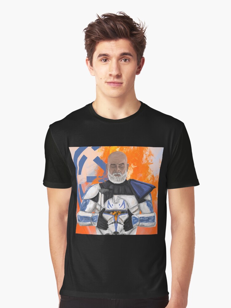 Imagen 1 de 5, Camiseta gráfica con la obra Capitán Rex(6), diseñada y vendida por deeses.