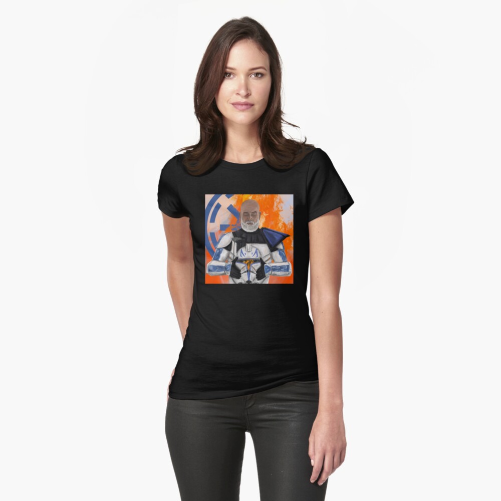 Vista previa del artículo con la obra «Camiseta entallada», diseñado y vendido por deeses.