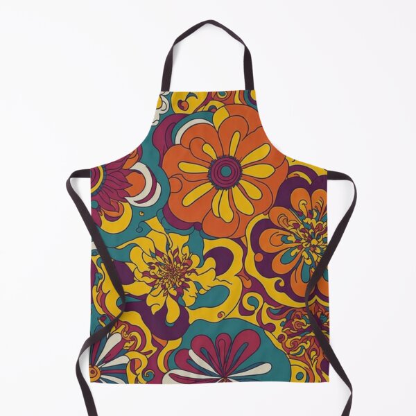 Item preview, Flower Power Colourful Flower Pattern designed and sold by druidwolfart.