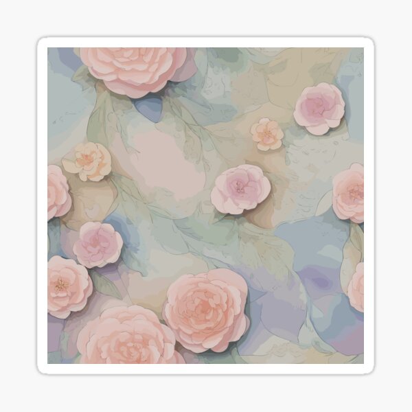 Item preview, Enchanted Watercolor Garden designed and sold by ThatWitchJen.
