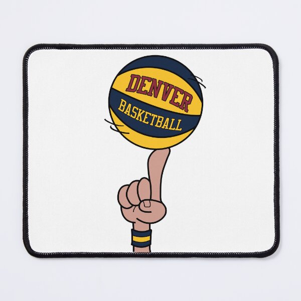 Artikelvorschau, Denver Basketball-Fingerdrehung entworfen und verkauft von AllTimeBallers.
