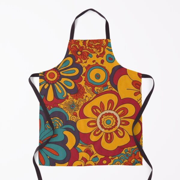 Item preview, Flower Power Colourful Flower Pattern designed and sold by druidwolfart.