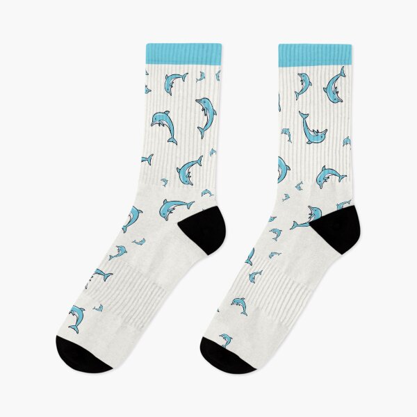 Item preview, Blue Dolphin Playing and jumping having Fun designed and sold by stickersmegafun.