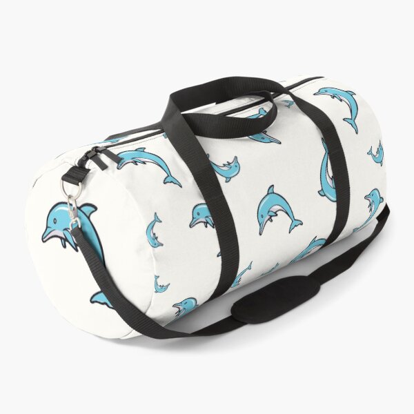 Item preview, Blue Dolphin Playing and jumping having Fun designed and sold by stickersmegafun.