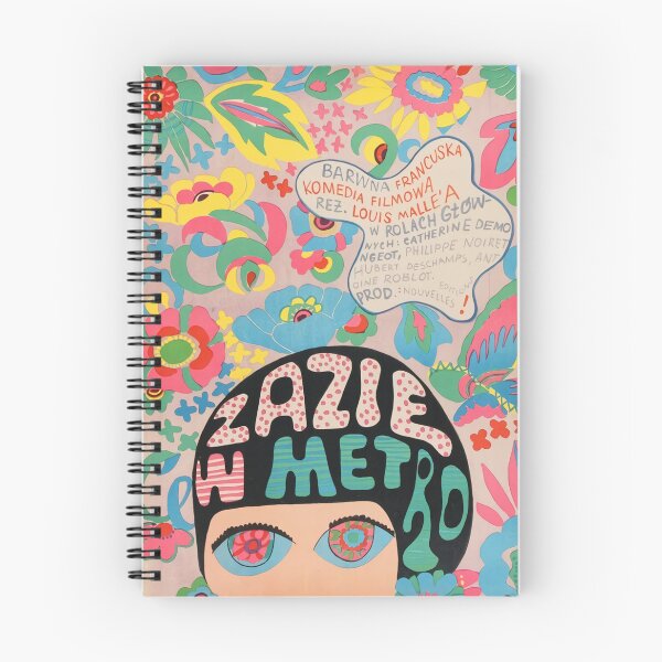Item preview, ;Zazie in the Metro poster designed and sold by MarianeRodge.