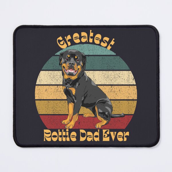 Item preview, Greatest Rottie Dad Ever designed and sold by Ashley Gagnon.