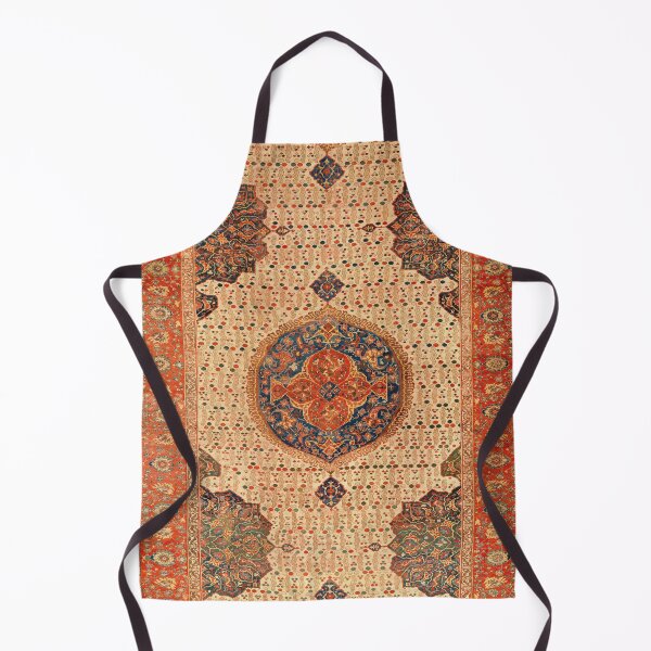 Item preview, Ushak Antique Turkish Carpet Print designed and sold by Vicky Brago-Mitchell®.
