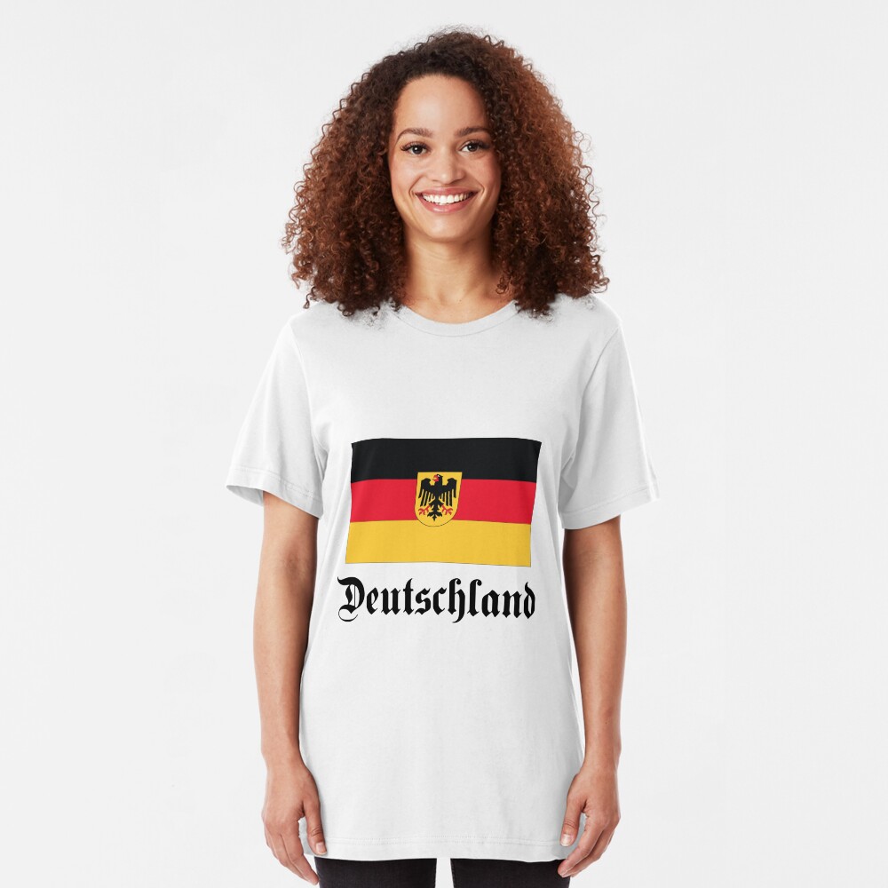 Deutschland - light tees Slim Fit T-Shirt