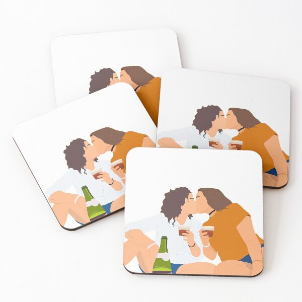 Item preview, ;kiss seluete poster designed and sold by MarianeRodge.
