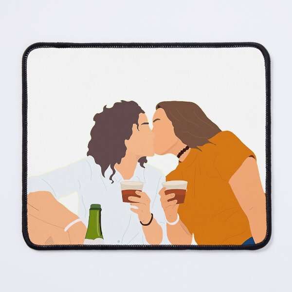 Item preview, ;kiss seluete poster designed and sold by MarianeRodge.