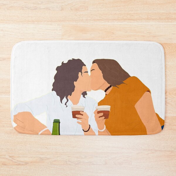Item preview, ;kiss seluete poster designed and sold by MarianeRodge.