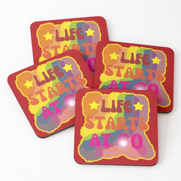 Item preview, Happy 60th Birthday - Life starts at 60  designed and sold by EunsooLee.