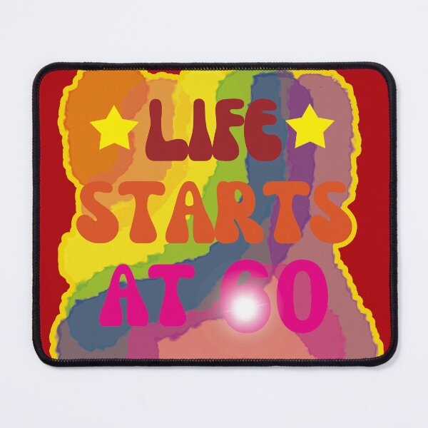 Item preview, Happy 60th Birthday - Life starts at 60  designed and sold by EunsooLee.