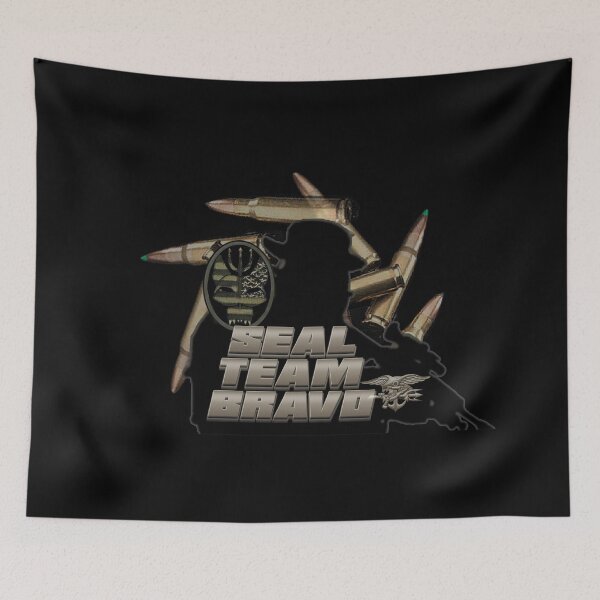 Item preview, SEAL TEAM BRAVO BULLET SILOUETTE designed and sold by THE AMERICAN TEEVANGELIST.
