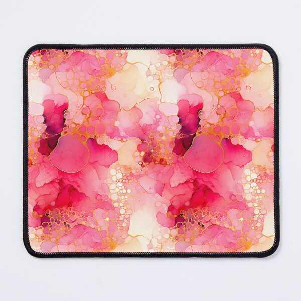 Item preview, Alcohol Ink Painted Pink Print designed and sold by PaperieJennifer.