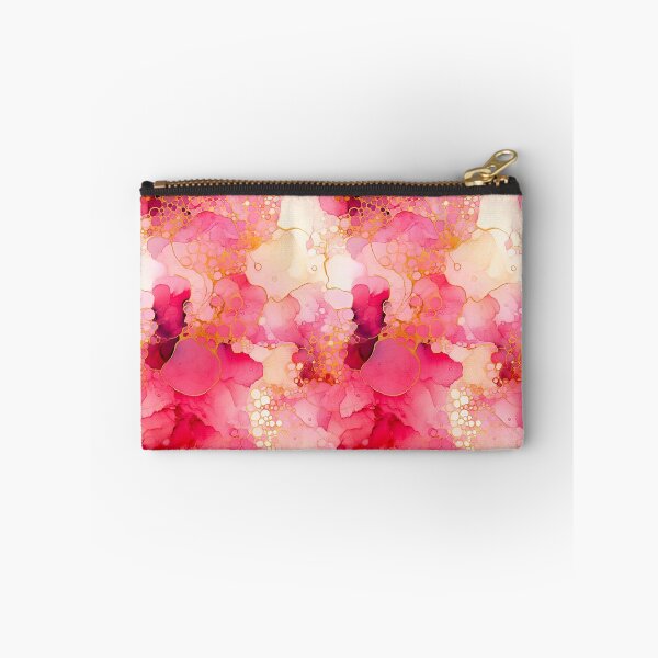 Item preview, Alcohol Ink Painted Pink Print designed and sold by PaperieJennifer.
