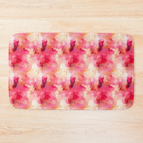 Item preview, Alcohol Ink Painted Pink Print designed and sold by PaperieJennifer.