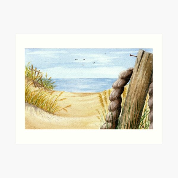 Beach Art Print
