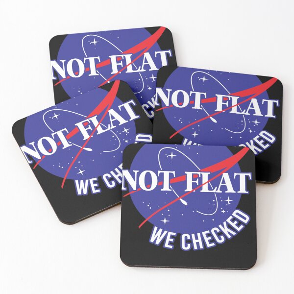 Item preview, NASA Not Flat We Checked designed and sold by VivienneKovacek.