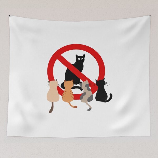 Item preview, Cats Not Allowed. designed and sold by PocketRoom.