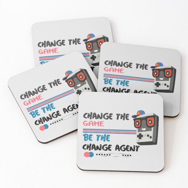 Item preview, Change the game, be the change agent. Change agent sayings , gaming. designed and sold by HosvPrint .s.