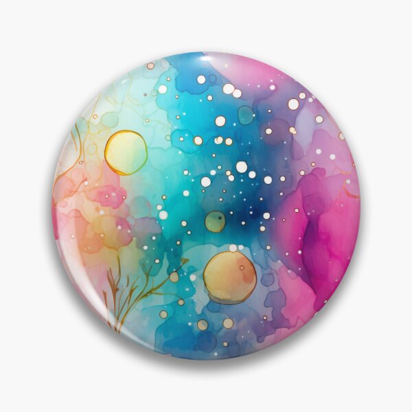 Item preview, Alcohol Ink Painted Pastel Print designed and sold by PaperieJennifer.