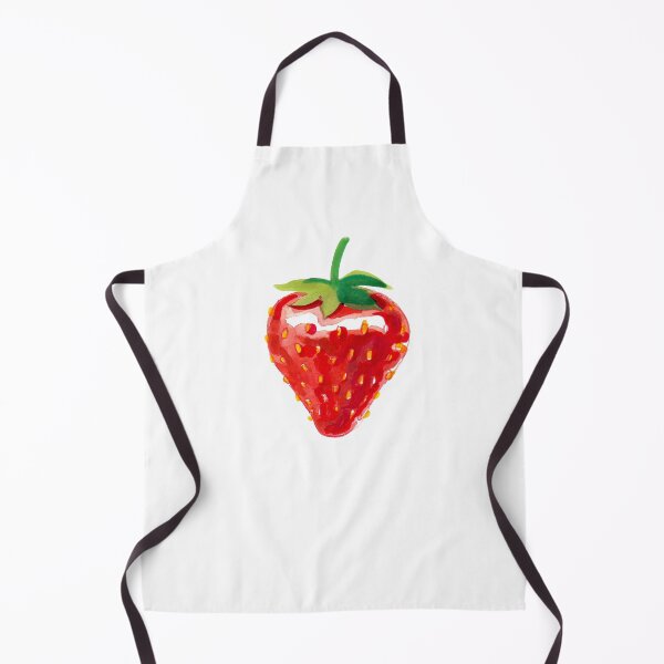 Item preview, Red strawberry, watercolor sketch designed and sold by AlexBlackSea.