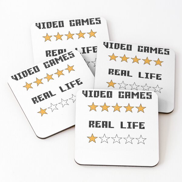 Item preview, Video Game vs Real Life Funny Gaming Lover designed and sold by ShirtTotheMoon.