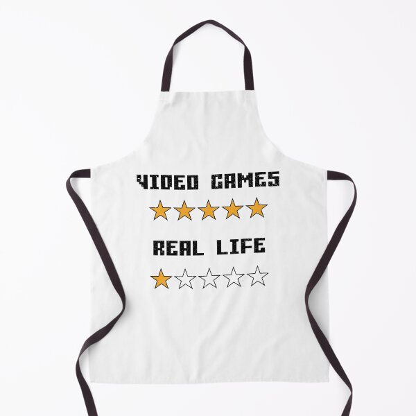 Aperçu de l'œuvre Video Game vs Real Life Funny Gaming Lover créée et vendue par ShirtTotheMoon.