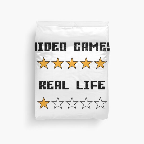 Item preview, Video Game vs Real Life Funny Gaming Lover designed and sold by ShirtTotheMoon.