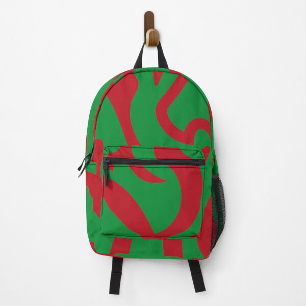 Item preview, green red abstract pattern designed and sold by Camilo4411.