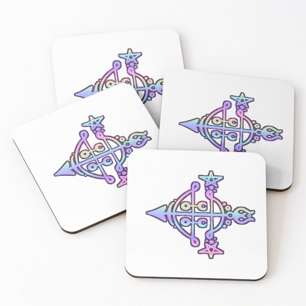 Item preview, Duke Aim/Haborym Daemon Sigil // Modified Pastel Rainbow Version by Korvella Starlight designed and sold by vampydemonartz.