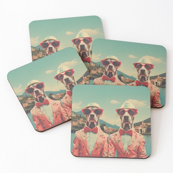 Item preview, Pretentious Pets on Holiday  designed and sold by Klickpicks.
