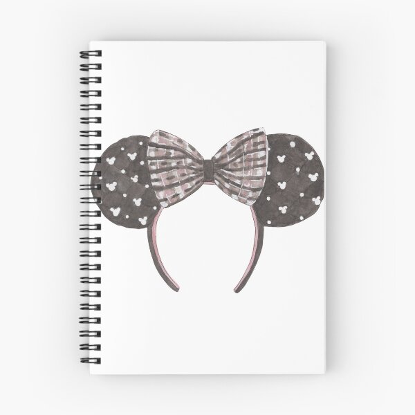 Item preview, Watercolor Minnie Ears: Pearl and Plaid designed and sold by elizabethhomme.