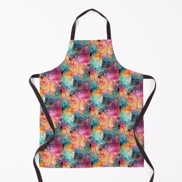 Item preview, Alcohol Ink Painted Colorful Print designed and sold by PaperieJennifer.