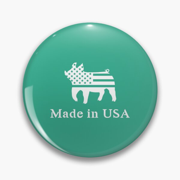 Item preview, Made in USA - Show Pig designed and sold by HubmanCoca.