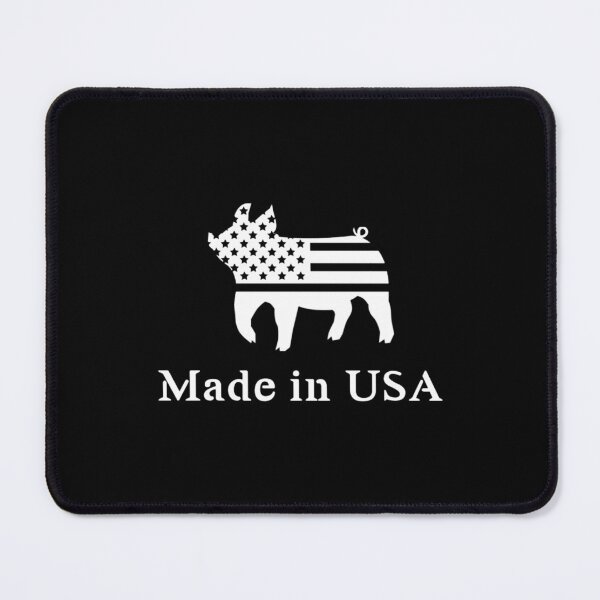 Item preview, Made in USA - Show Pig designed and sold by HubmanCoca.