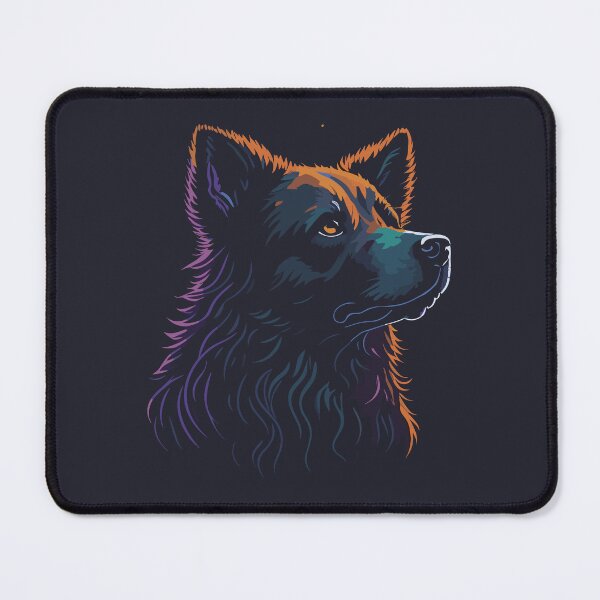 Item preview, Dog Looking to the Moon designed and sold by Diego Bessa.