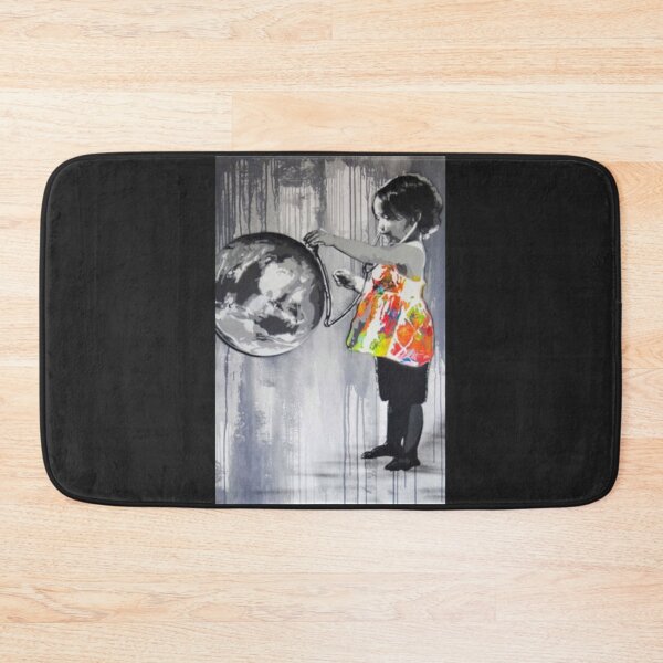 Item preview, Banksy Save My World designed and sold by MoriahRuther.