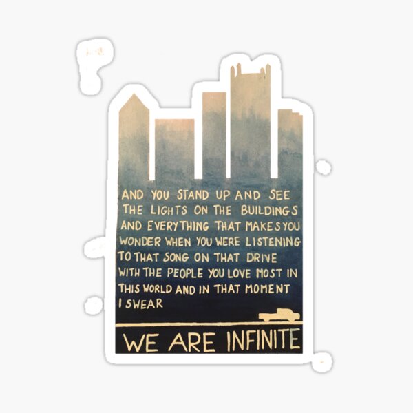 The Perks of Being a Wallflower Film Strip Sticker