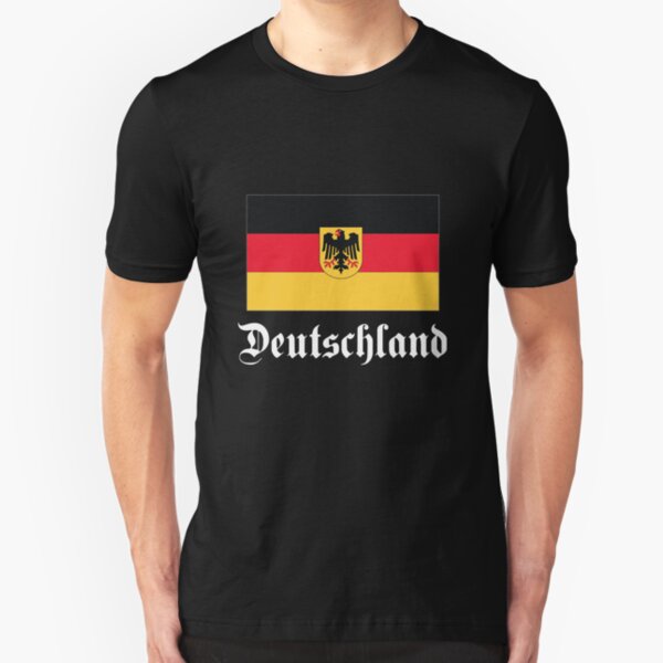 Deutschland - dark tees Slim Fit T-Shirt